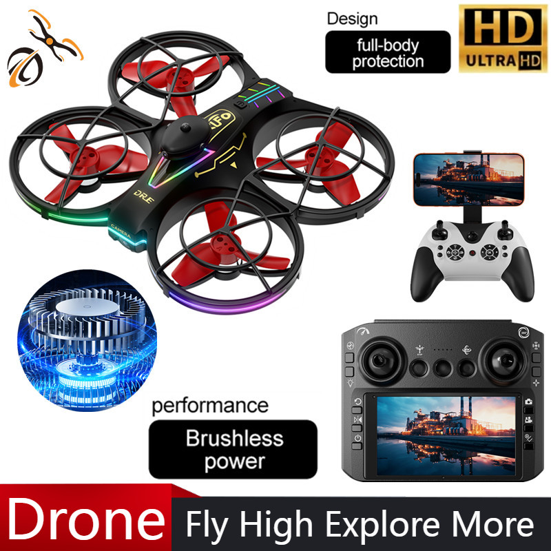 Fpv Brushless Rc Drone 4K - RH830 RC Drone Profesional 4K HD