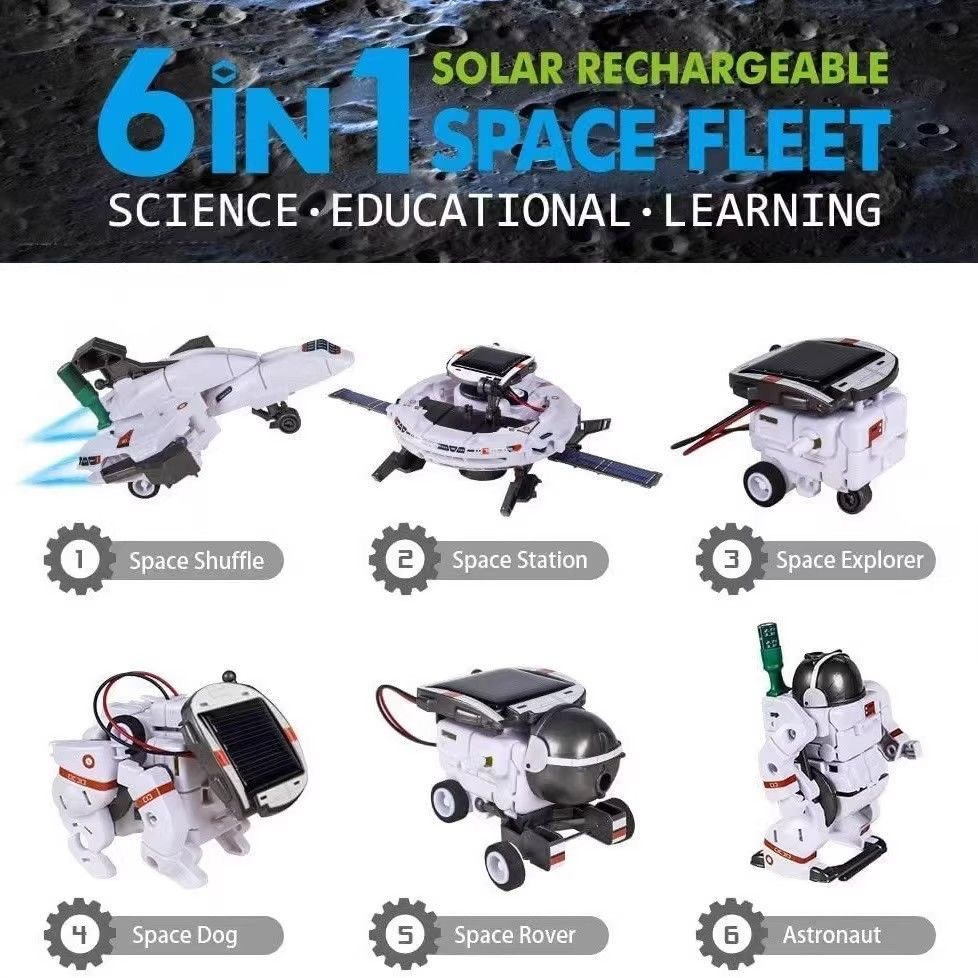 Stem Solar Robot Kit For Kids - STEM 12IN1 Kit Robot Tenaga Surya