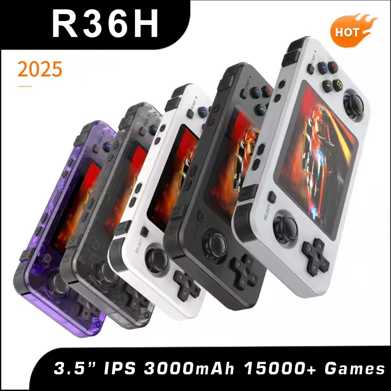Retro Handheld Game Console R36S - Konsol Genggam Retro R36H Baru Sistem