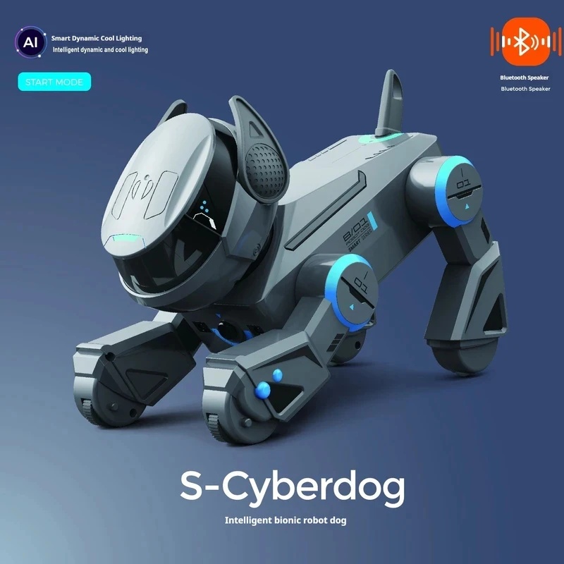 Remote Control Toys - Robot Anjing Pintar AI dengan Kontrol