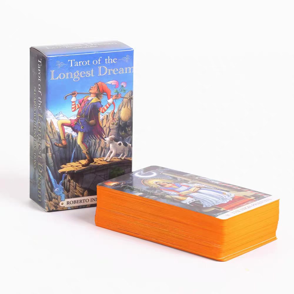 78 Kartu Mimpi Terpanjang Deng - Tarot Cards Deck With Guidebook ulasan dan harga