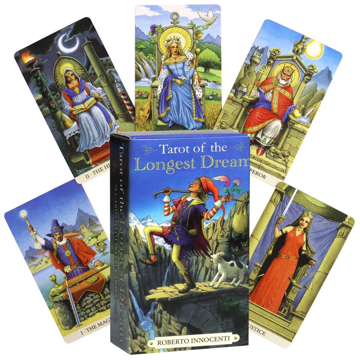 78 Kartu Mimpi Terpanjang Deng - Tarot Cards Deck With Guidebook ulasan dan harga