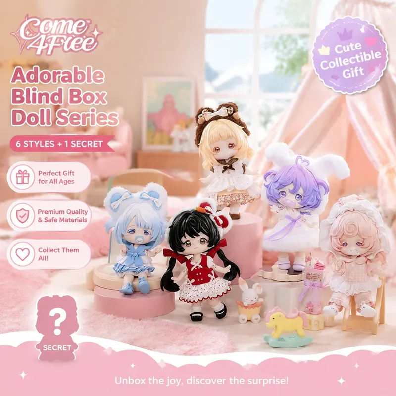 Come4free Blind Box Series Bjd - Dolls ulasan dan harga