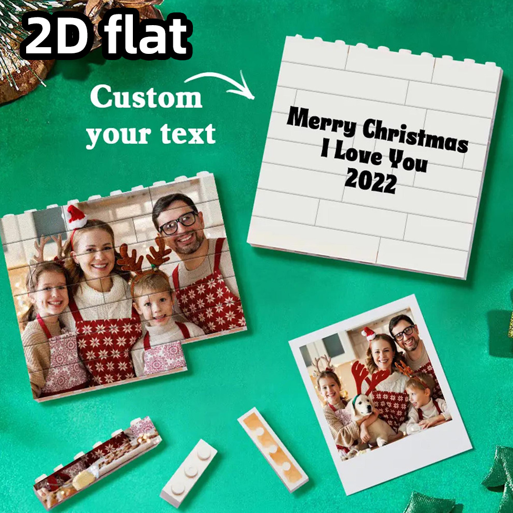 Blok foto kustom untuk dekoras - Building Blocks ulasan dan harga