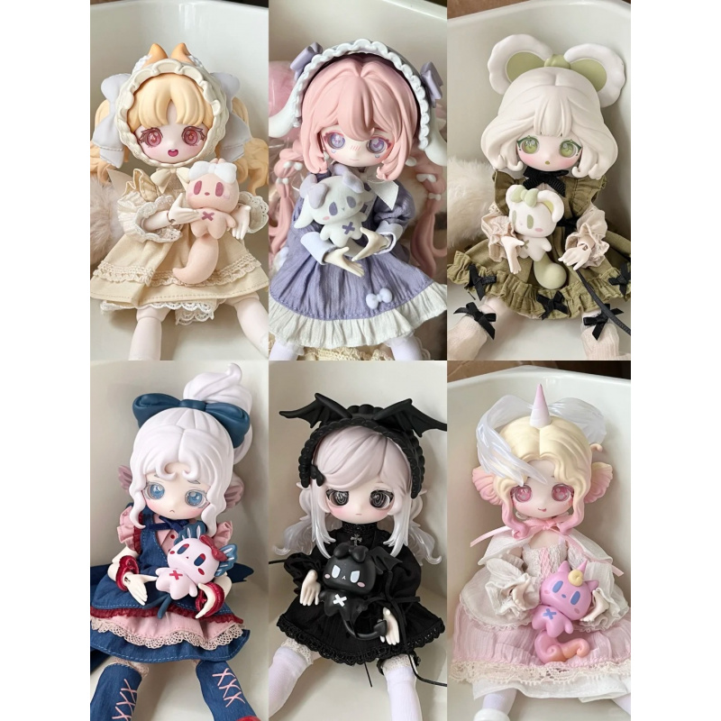 Seri Cerita Luluelf 1/12 Bjd B - Anime Action Figure Blind Box ulasan dan harga