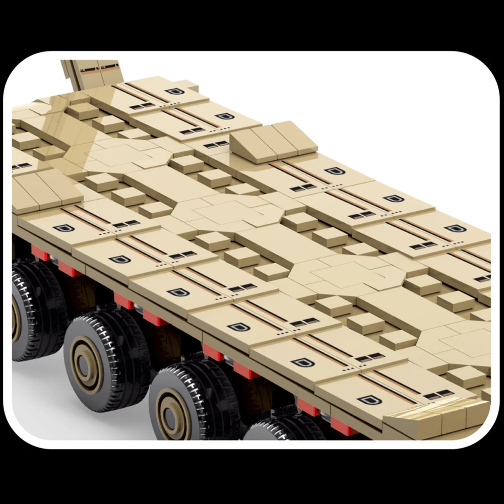 Set Blok Bangunan Kendaraan La - Lego Compatible Military Tank ulasan dan harga