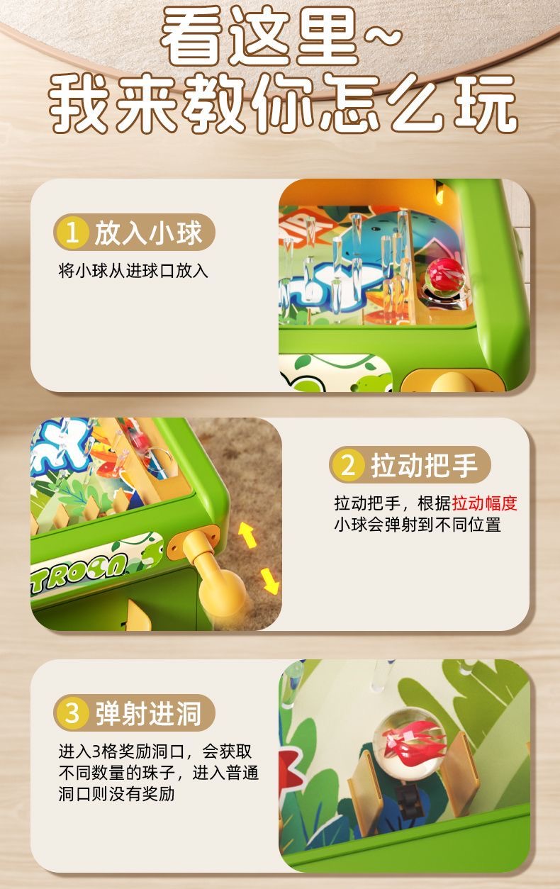 Mesin Permainan Marmer Whack-a - Educational Toys ulasan dan harga