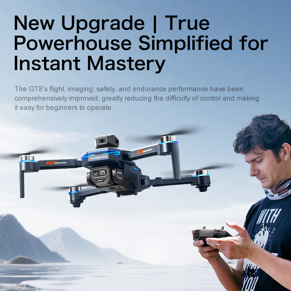 Drone GT8 Original 8K Profesio - Fpv Brushless Rc Drone 4K ulasan dan harga