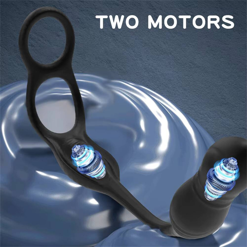 Vibrator Pijat Prostat 3 in 1, - Remote Control Toys ulasan dan harga