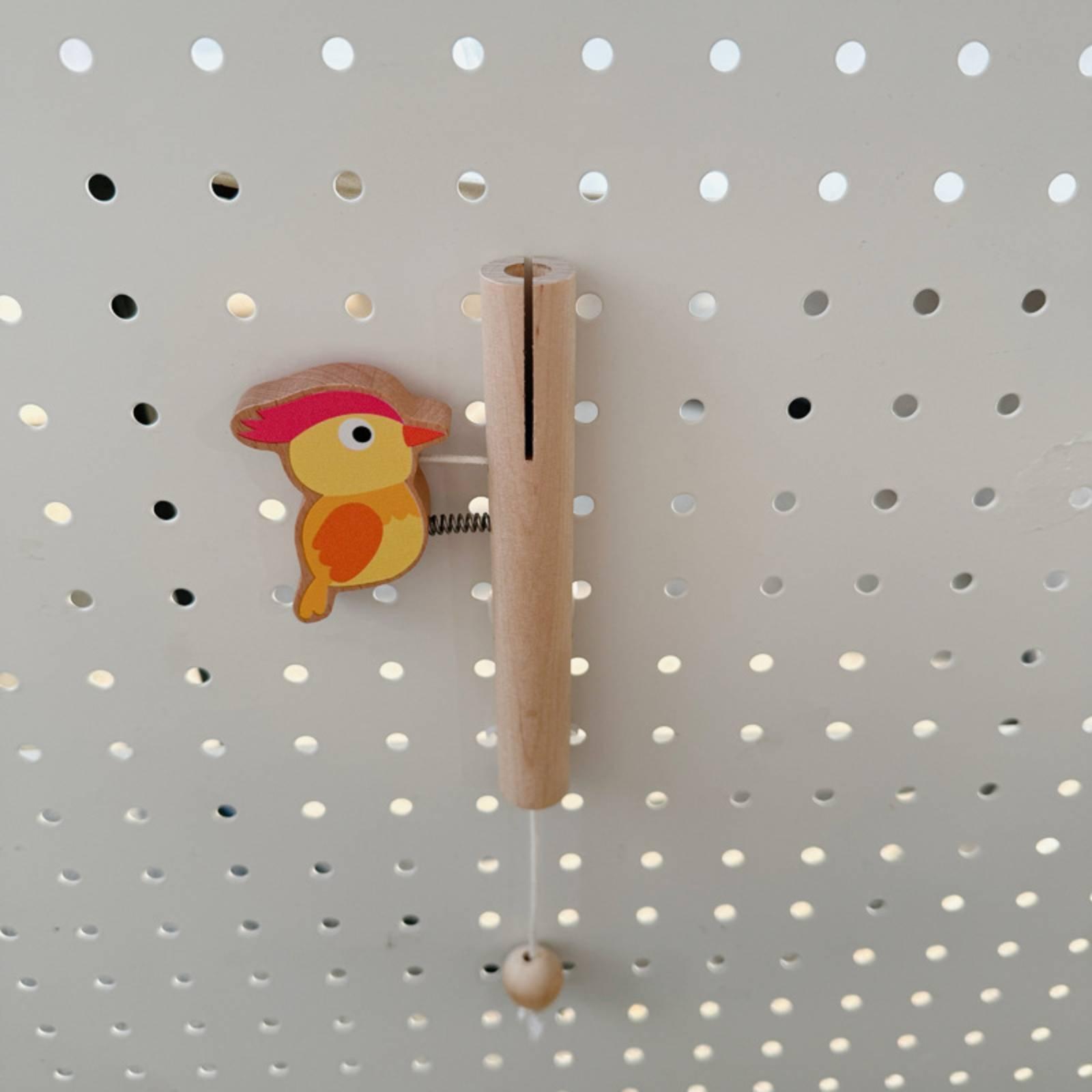 Papan Aktivitas Kayu dengan Pe - Montessori Wooden Busy Board Toddler ulasan dan harga