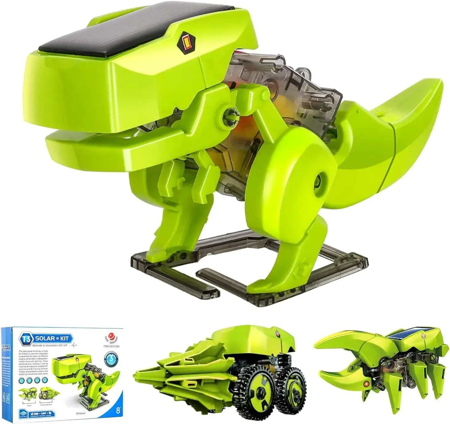 Merakit Robot surya Kit 3 in 1 - Stem Solar Robot Kit For Kids ulasan dan harga