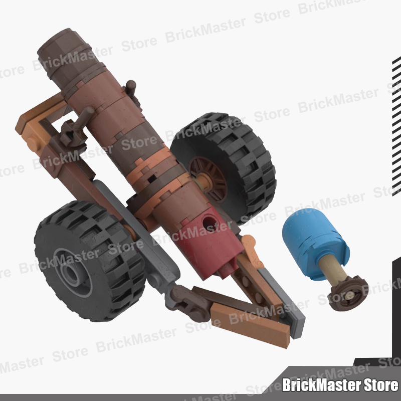 Aksesoris Blok Bangunan MOC Ad - Lego Compatible Military Tank ulasan dan harga