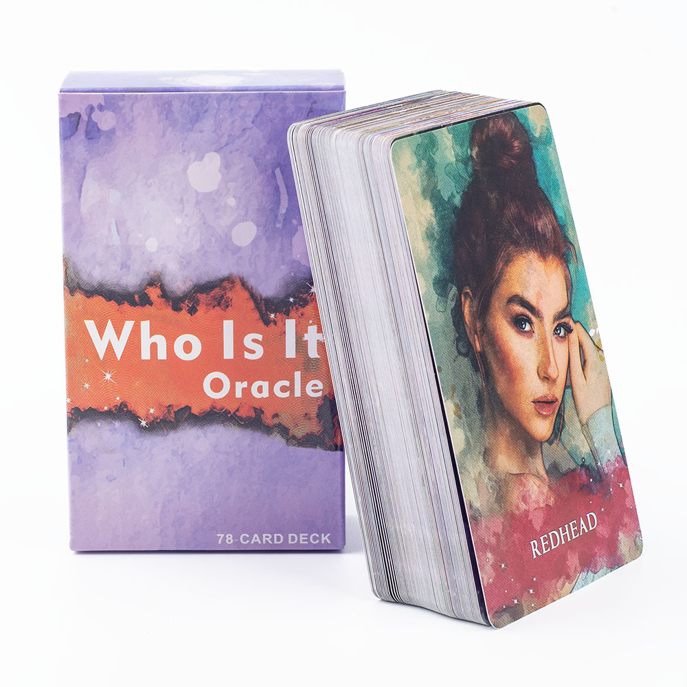 Who Is It kartu Oracle 78 kart - Tarot Cards Deck With Guidebook ulasan dan harga