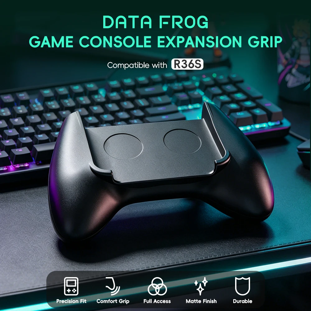 Pegangan Game Ergonomis Data F - Retro Handheld Game Console R36S ulasan dan harga