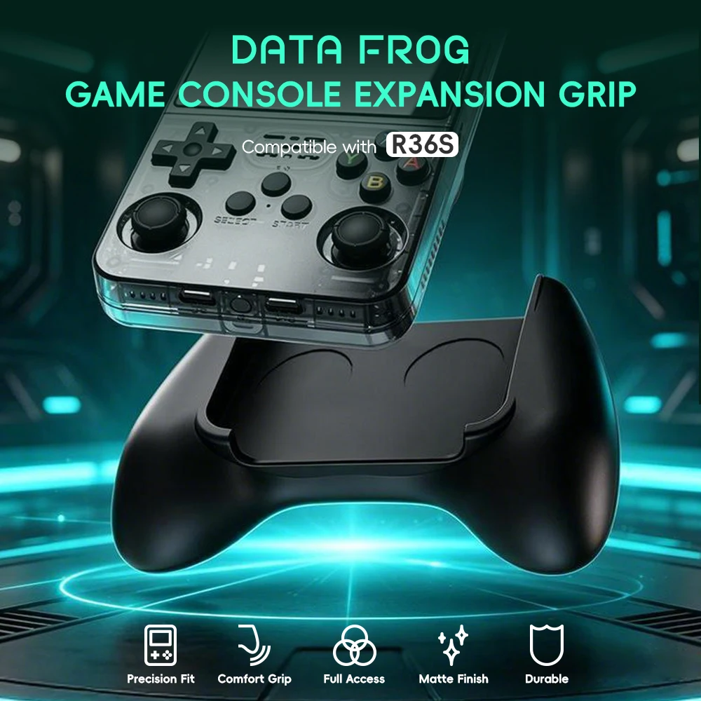 Pegangan Game Ergonomis Data F - Retro Handheld Game Console R36S ulasan dan harga