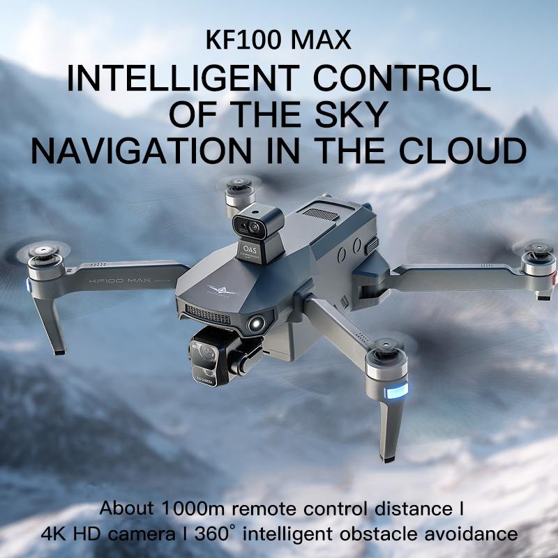 KF100 MAX Drone GPS Kamera 4K  - Fpv Brushless Rc Drone 4K ulasan dan harga