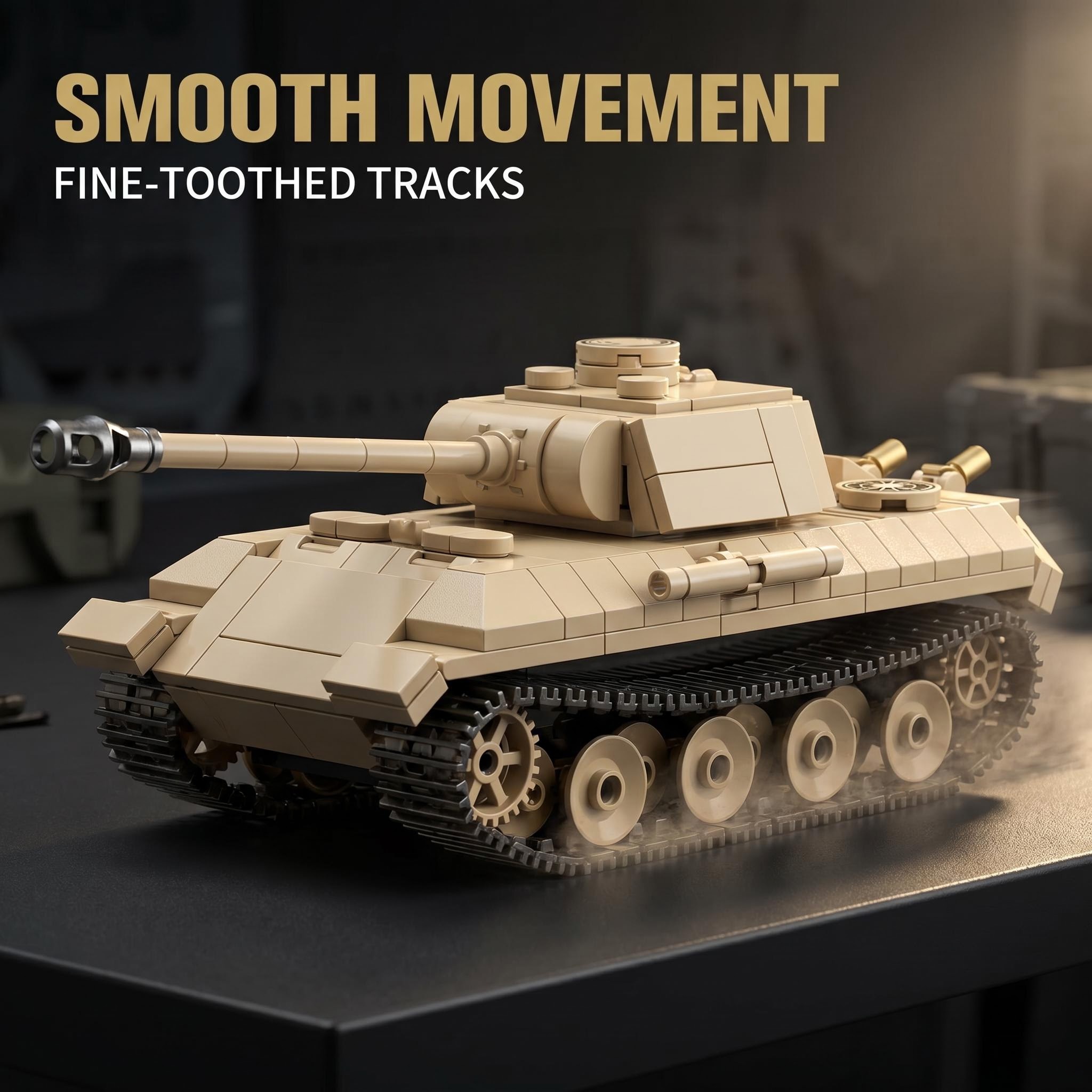 Set Mainan Blok Bangunan Model - Lego Compatible Military Tank ulasan dan harga
