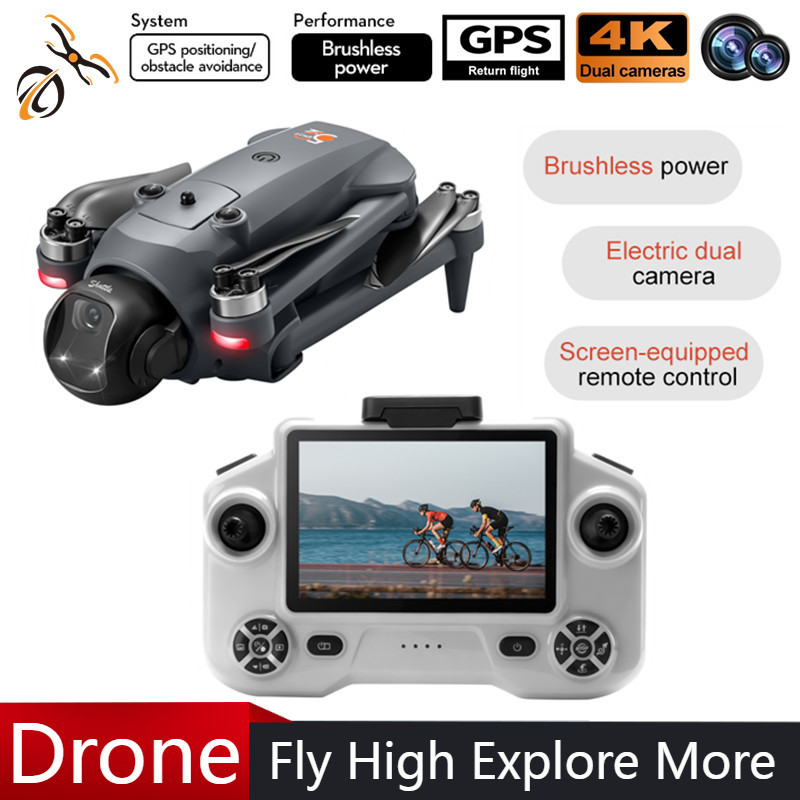Drone Mini RC Quadcopter NEW Y - Fpv Brushless Rc Drone 4K ulasan dan harga
