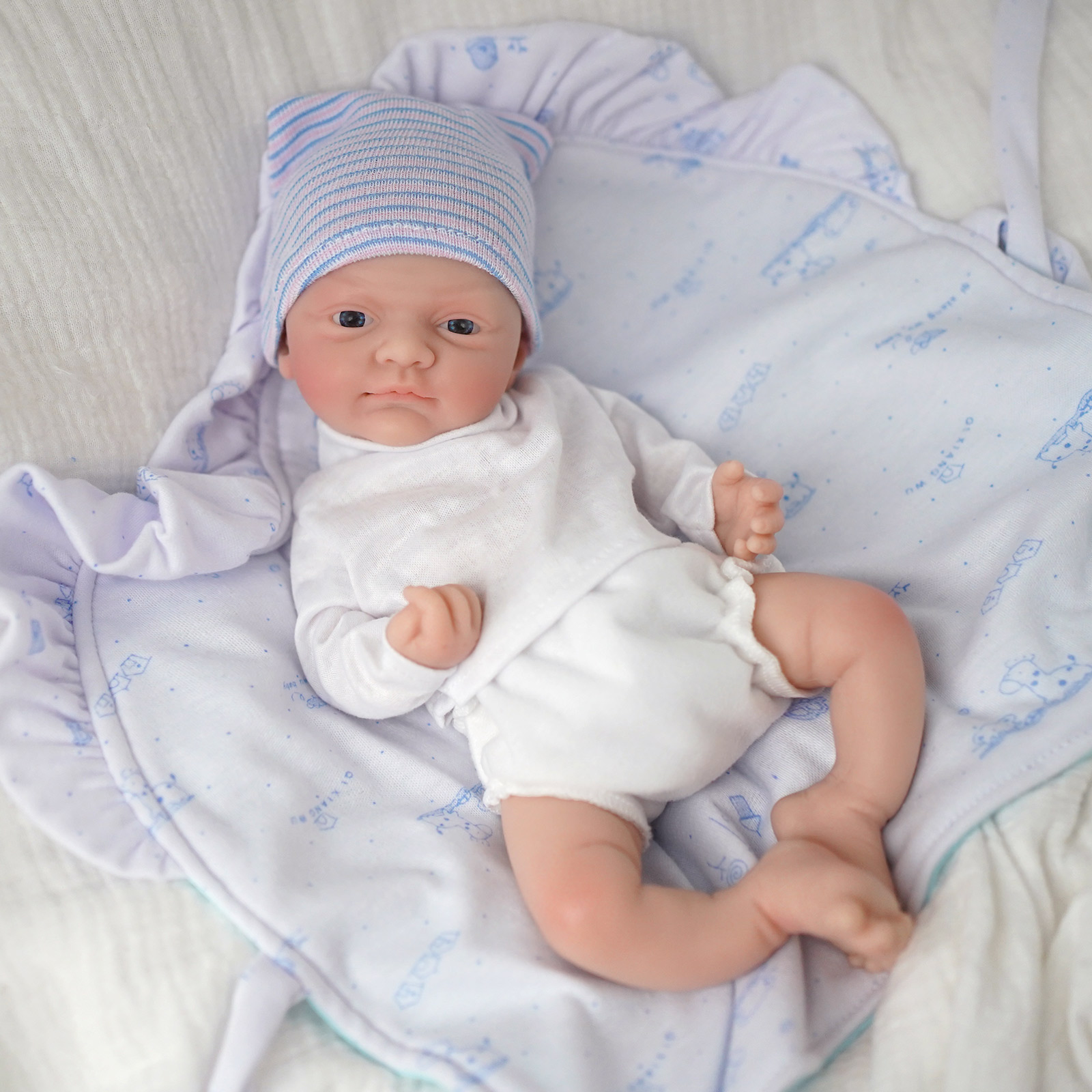 Boneka bayi silikon Full Body  - Reborn Baby Doll Silicone Realistic ulasan dan harga