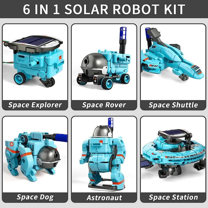 Kit Robot surya 6 In 1 mainan  - Stem Solar Robot Kit For Kids ulasan dan harga