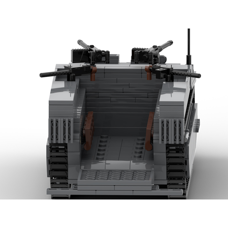LVT-4 Model Tank Militer Moder - Lego Compatible Military Tank ulasan dan harga