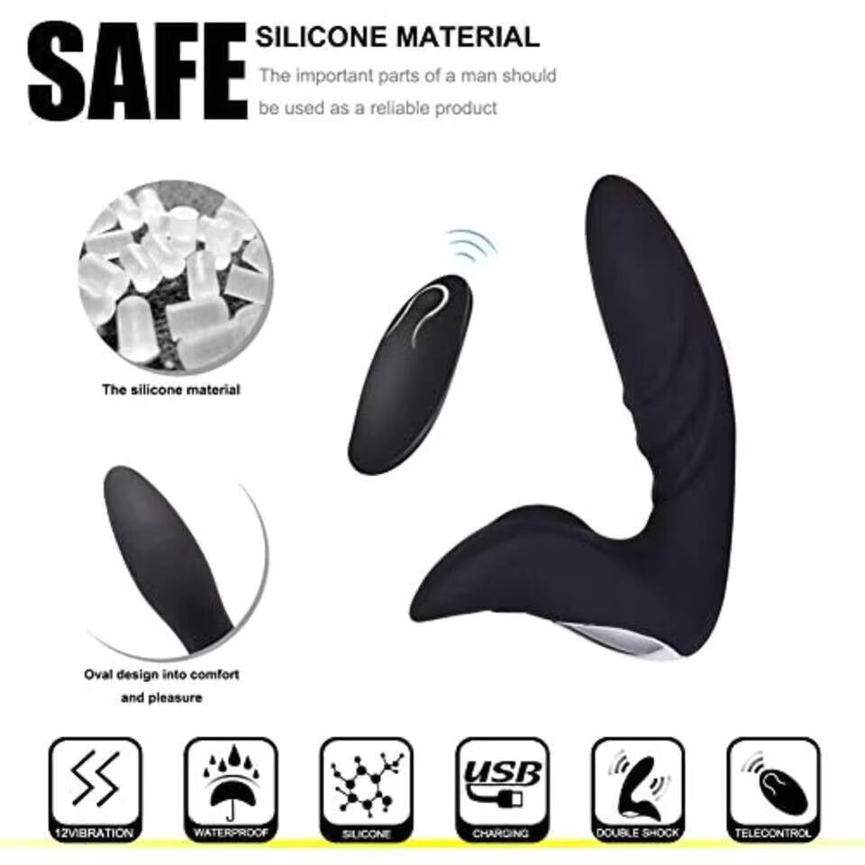 Stimulator Seks Pria Anal Plug - Remote Control Toys ulasan dan harga