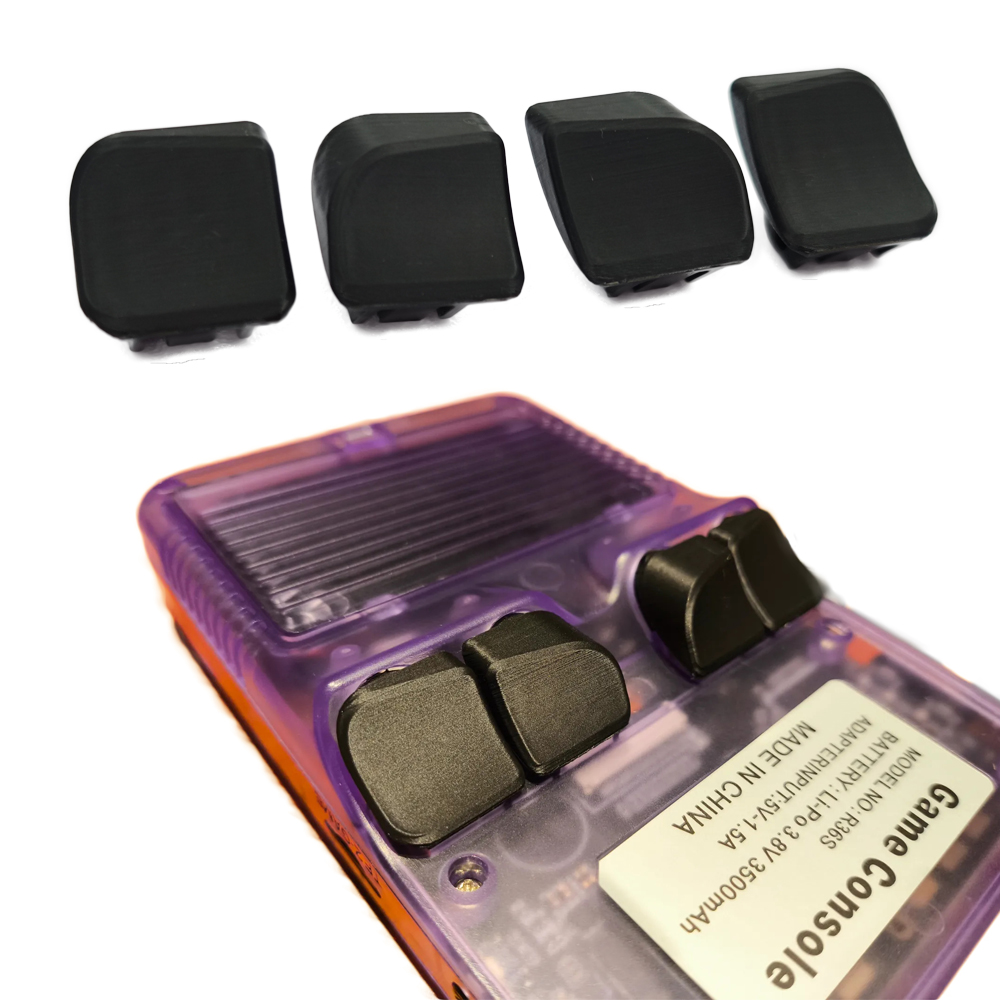4 BH tombol belakang cetak 3D  - Retro Handheld Game Console R36S ulasan dan harga