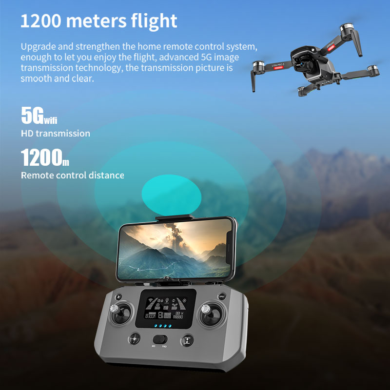 L106 Pro Drone remote control  - Fpv Brushless Rc Drone 4K ulasan dan harga