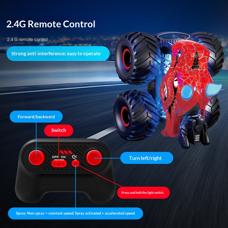 Mobil Mainan RC Dinosaurus Off - Remote Control Toys ulasan dan harga