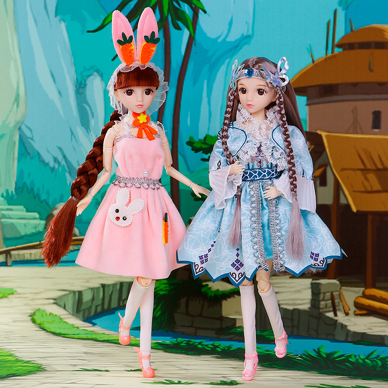 Boneka Bjd, Set lengkap 1/6, m - Bjd Doll 1 6 Full Set With Clothes ulasan dan harga