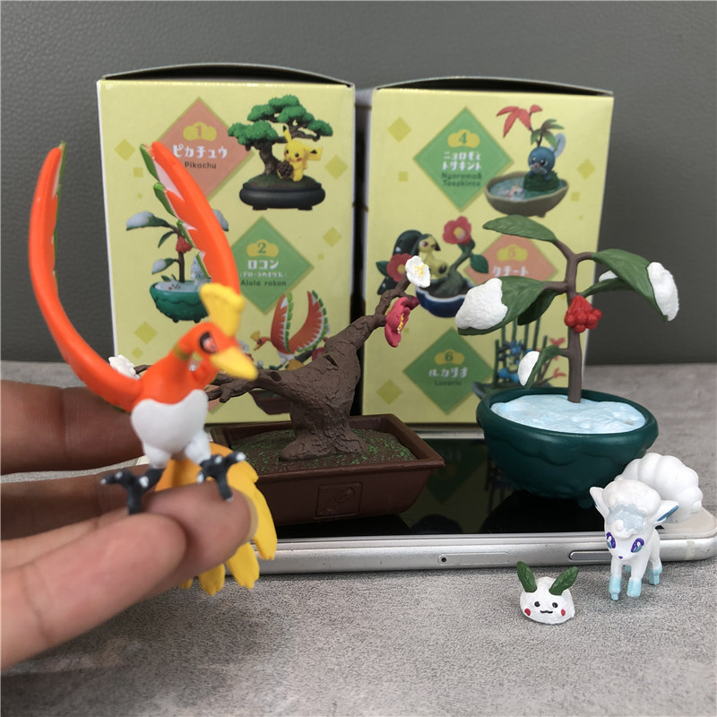 Koleksi Bonsai Pokemon ReMent  - Anime Action Figure Blind Box ulasan dan harga