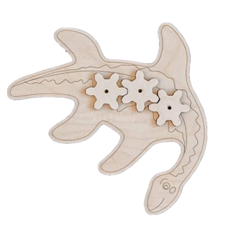 Montessori mainan edukasi anak - Montessori Wooden Busy Board Toddler ulasan dan harga