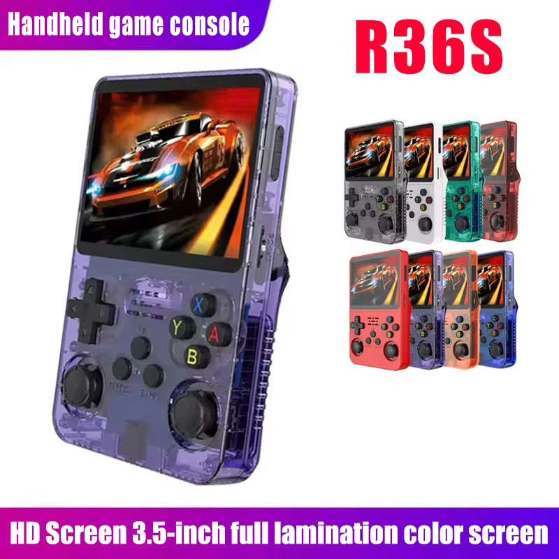Konsol Game Genggam Baru R36s  - Retro Handheld Game Console R36S ulasan dan harga
