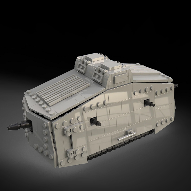 MOC WW1 Set Blok Bangunan Tang - Lego Compatible Military Tank ulasan dan harga